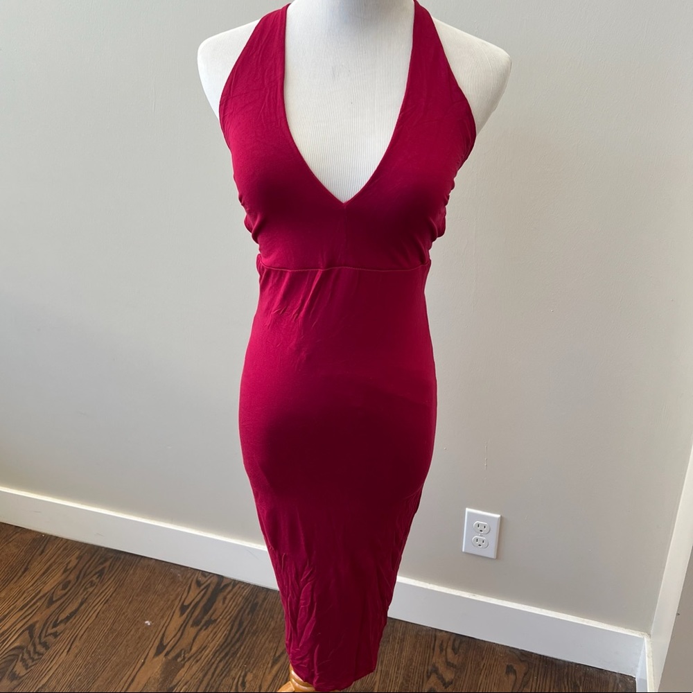 Raspberry Red Dress